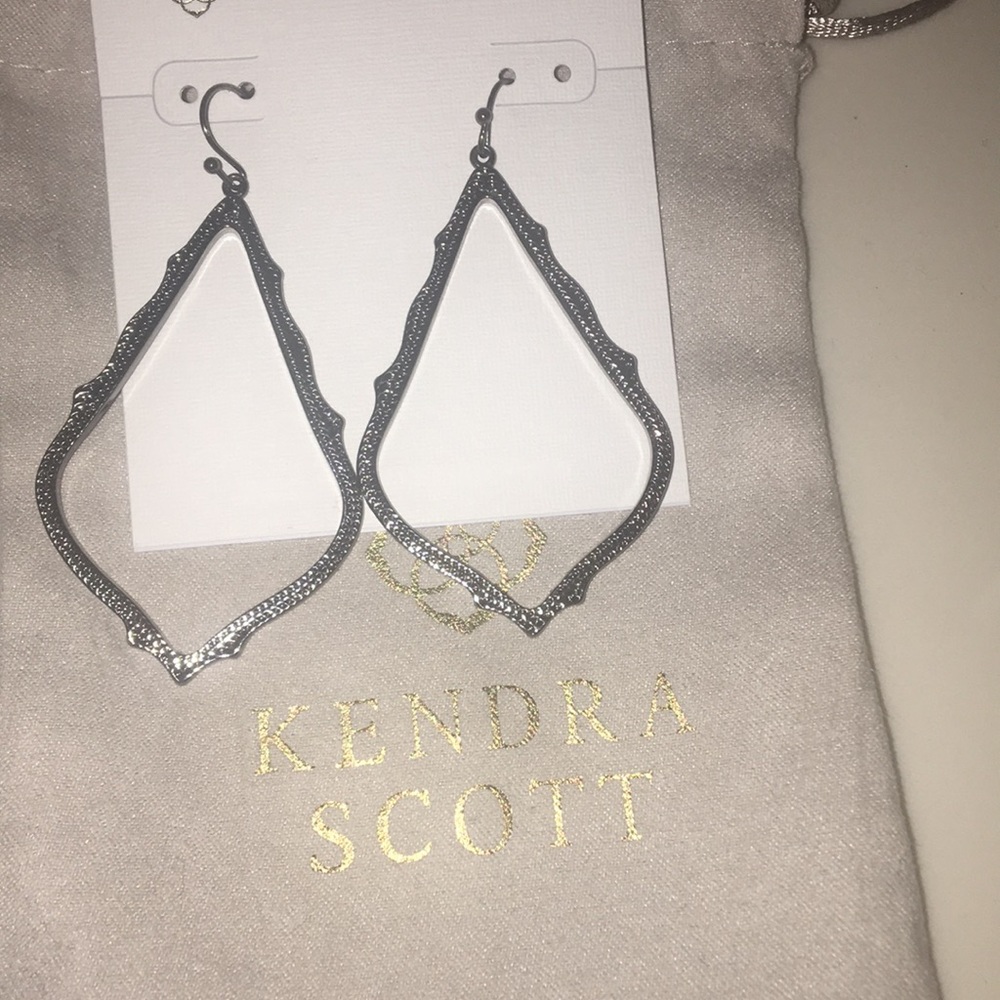 Kendra Scott Gunmetal Sophie